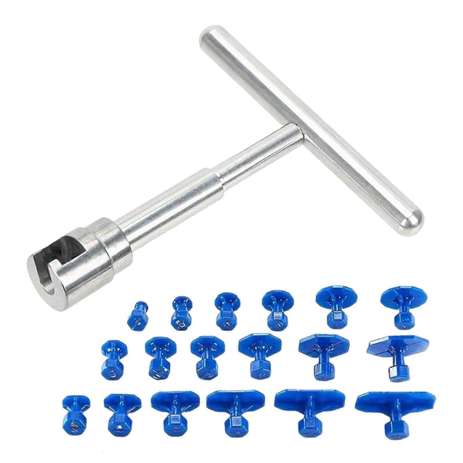 Paintless Car Dent Removal Tool Kit DIY Vehicle Body Repair Professional Dent Pullers for All Car Types Home Garage Use