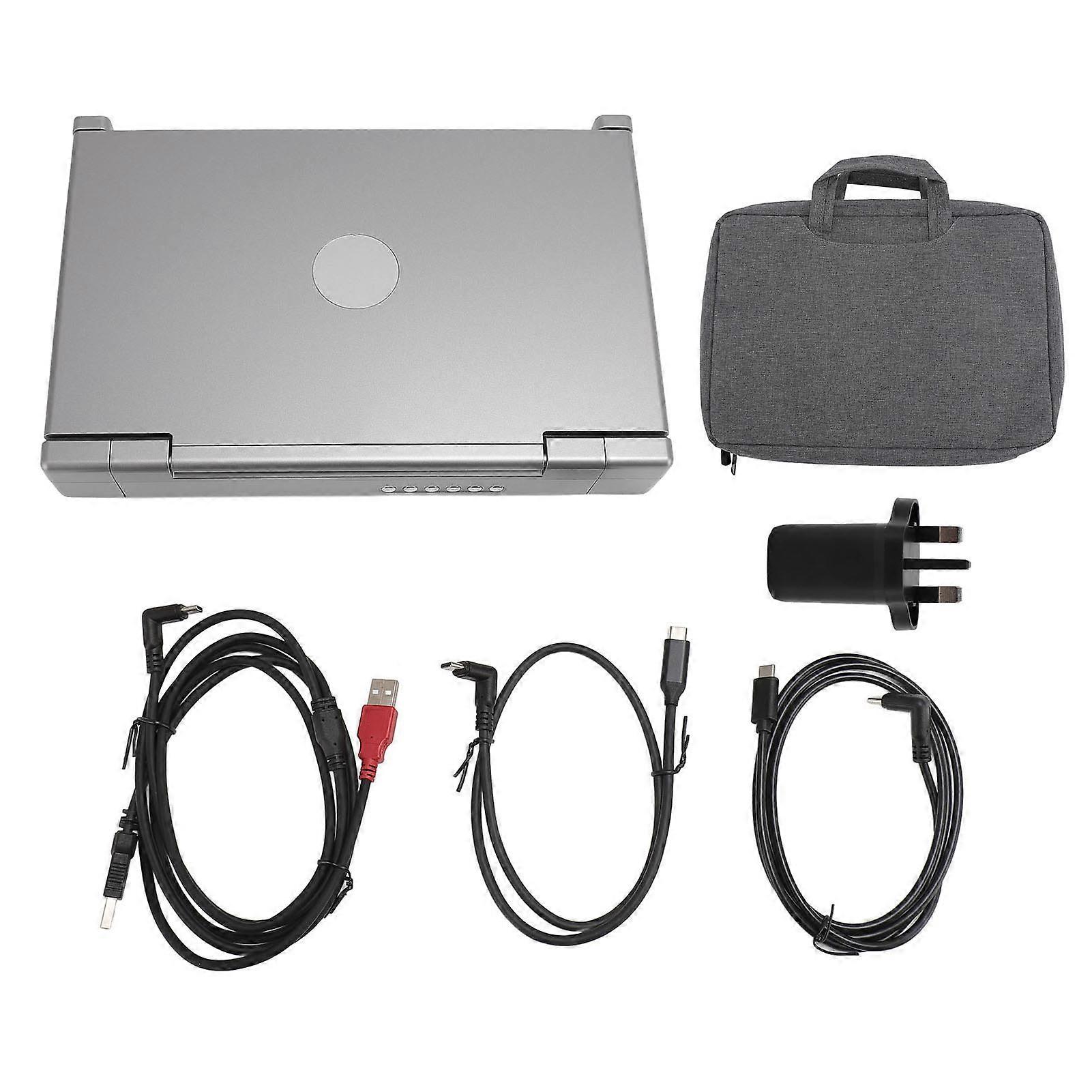 14 Inch Laptop Triple Screen Extender 1920x1080 IPS USB C Rotatable Portable Display UK Plug