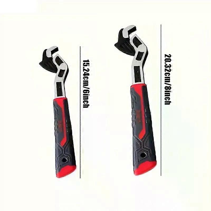 Industrial Grade Adjustable Multifunctional Self-locking Pipe Wrench Tool Universal Pipe Wrench Fast Power Grip Pipe Wrench