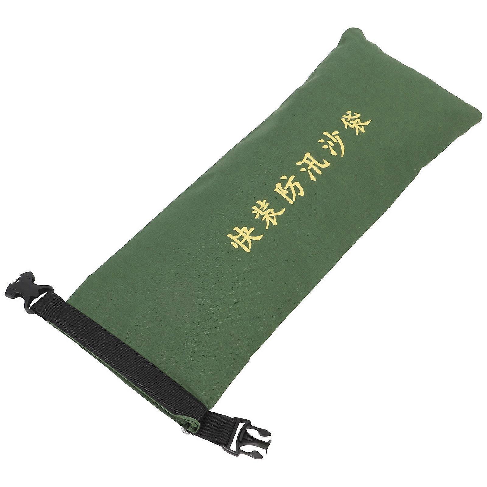 Canvas Sandbag Outdoor Flood Prevention Home Doors and Windows Multi Color 46.00X28.00X1.50CM Water Blockage 1Pcs