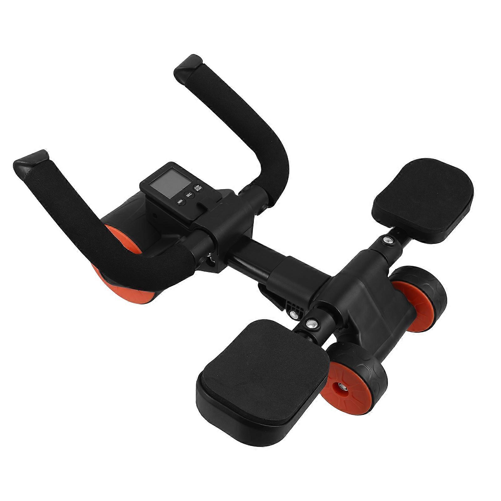 Ab Wheel Roller For Core Workout Plastic Material Abdominal Exercise Men 1Set