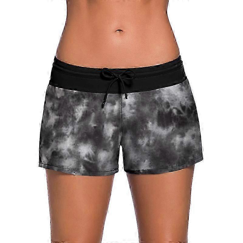 Kadın Yüzme Şort Plaj Tahtası Spor Şort Çekme Yüzme Dipleri