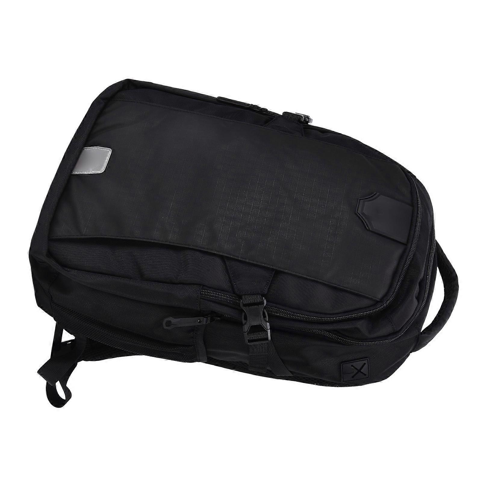 Computer Backpack Multifunction Portable Practical Black Ergonomic Design Laptop Backpack