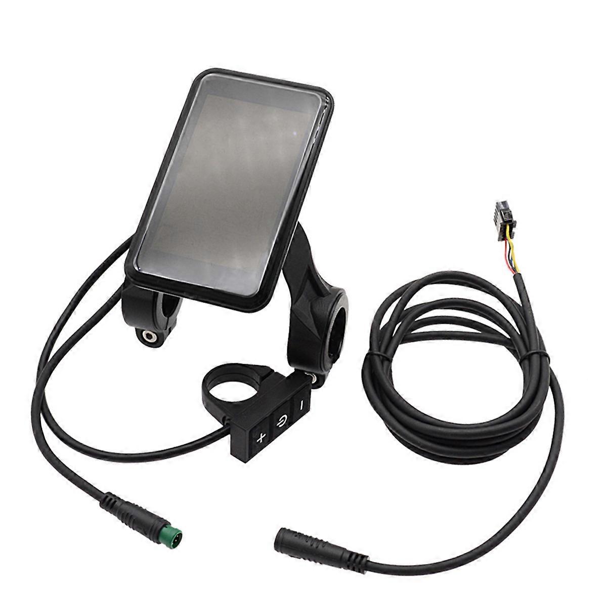 Electric Bike Intelligent Display X3 24V 36V 48V Colorful LCD Display 5pin SM Connection Plug
