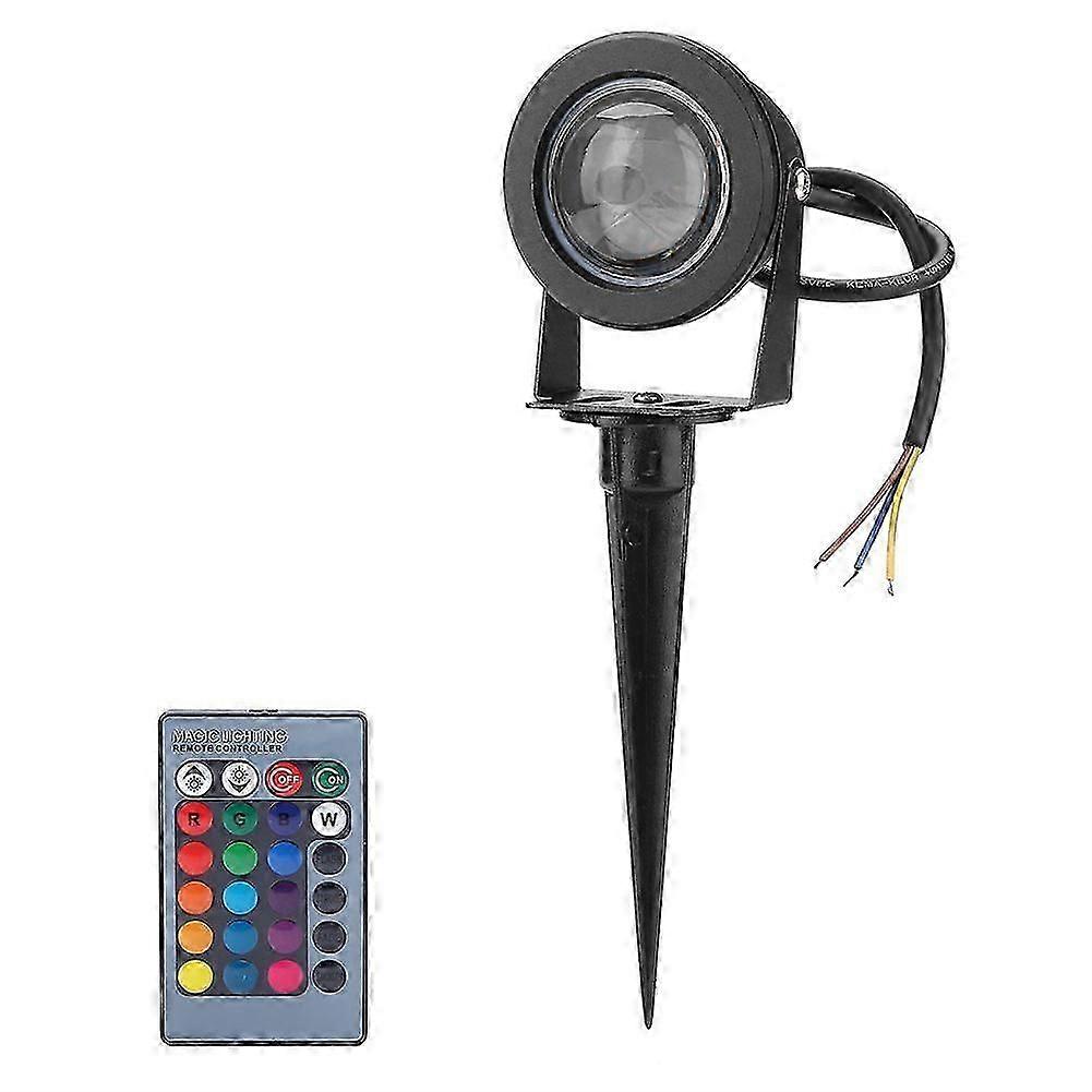 10W RGB LED Underwater Swimming Pool Light Lamp Waterproof with Remote Control