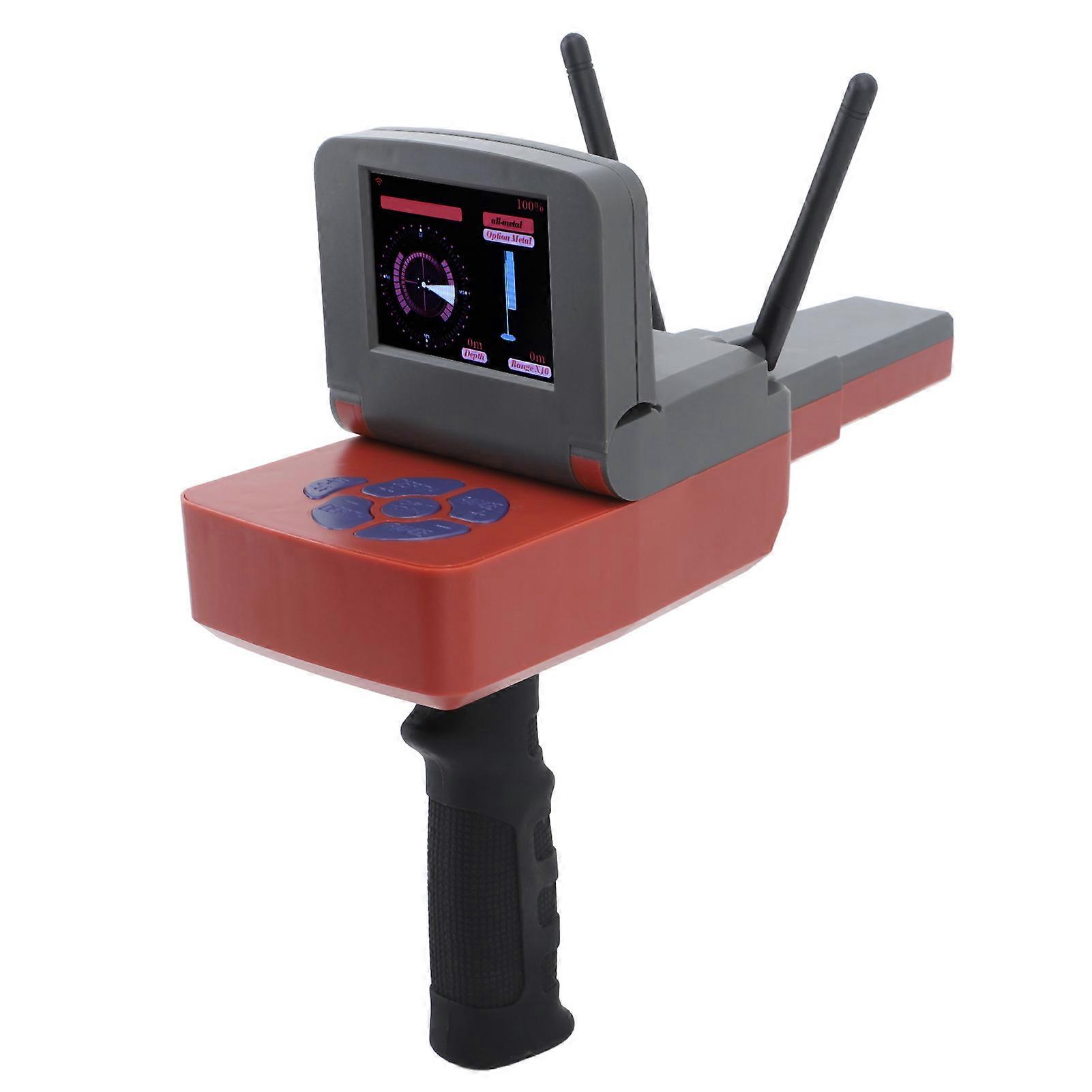 Metal Detector 1500m Range 30m Depth with Display US Plug