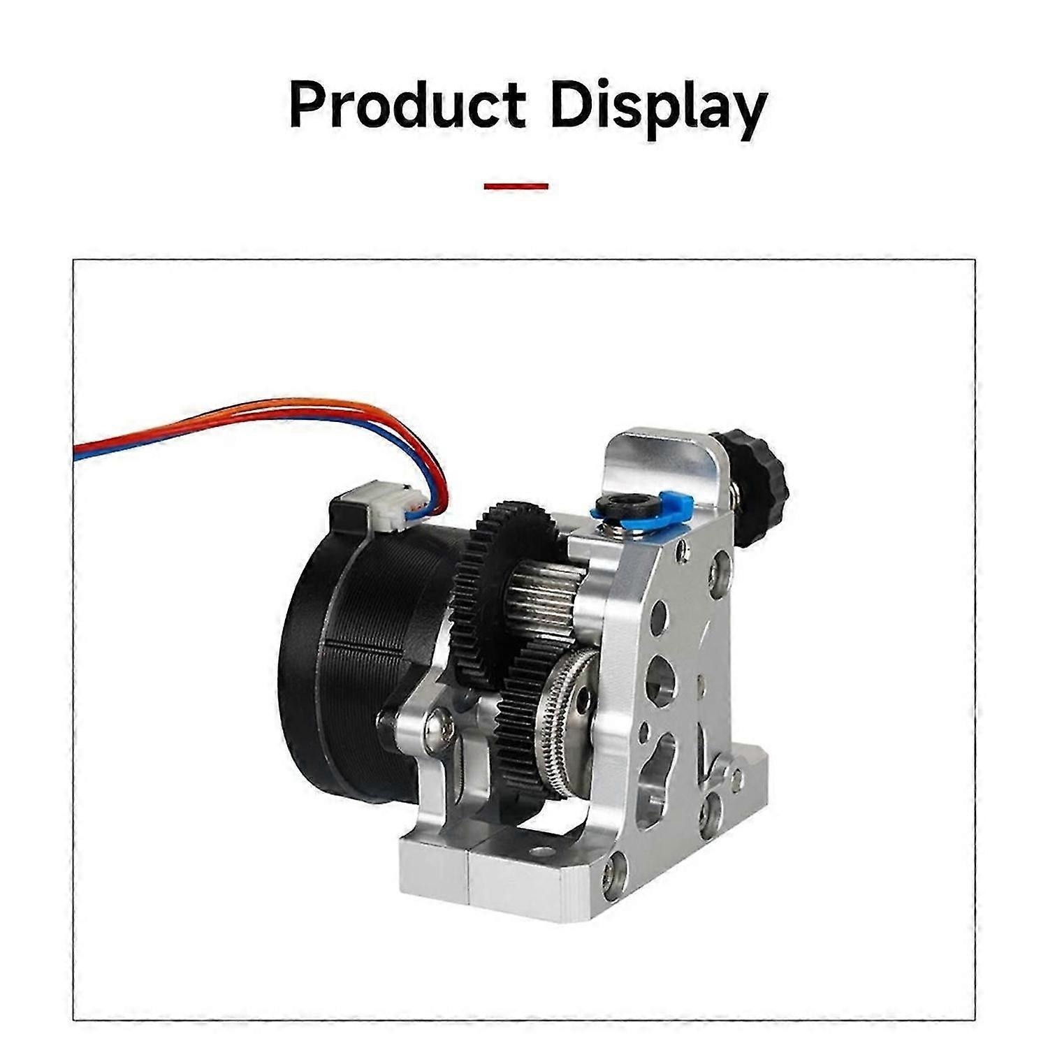 Dual Gear Extruder for CR10 CR 10S Ender3 V2 VORON Silver