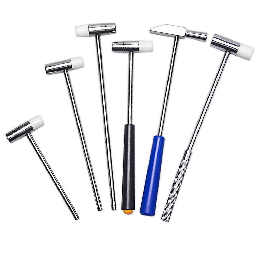 Solid Brass Hammer Mini Repair Tool for Installation 7Pcs Watch Maintenance
