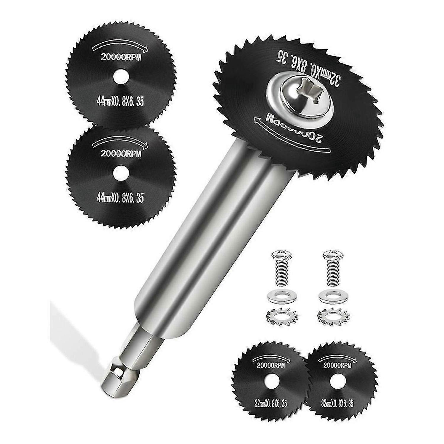 Inside Pipe Cutter for PVC Pipe with 5 Replacement Saw , 1/4 Inch Hex Shank Impact Connect Ins
