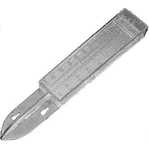 Plastic Rain Gauge with Stand for Accurate Rainfall Measurement