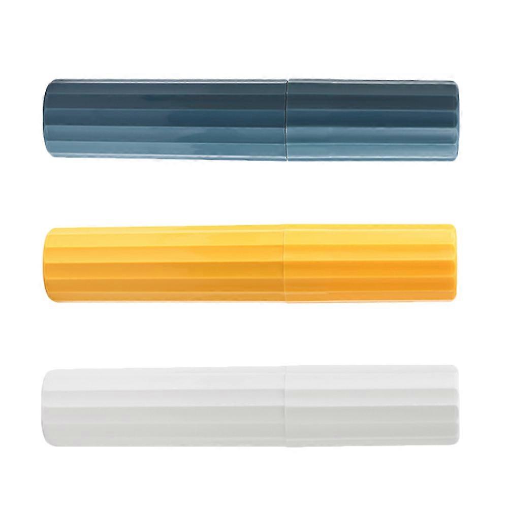 Toothbrush Storage Case for Storage Use with 3Pcs Travel Toothbrush Holder