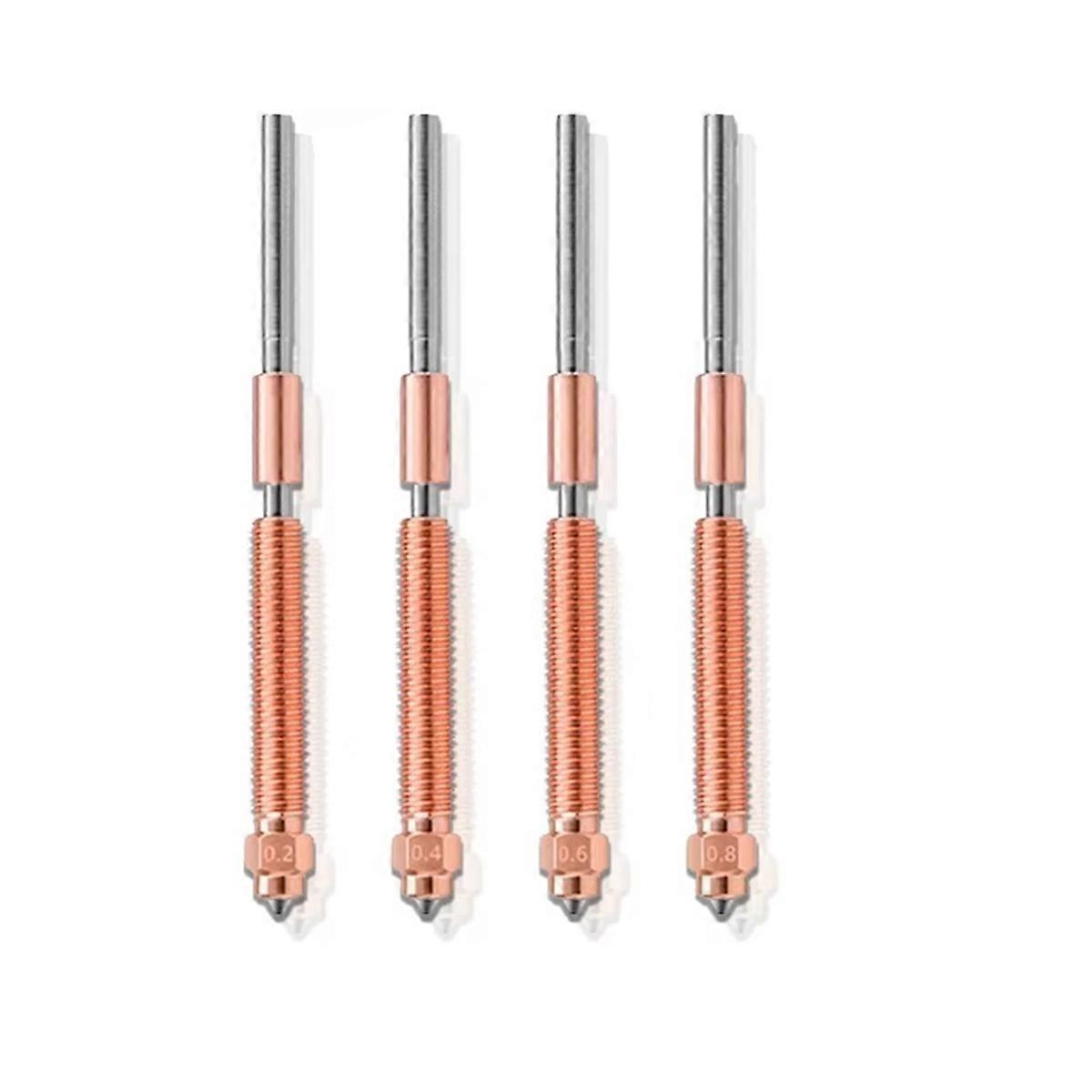 3D Printer Accessories for K2 PLUS Nozzle Integrated Quick Release Dual Metal Hardened Steel Nozzle