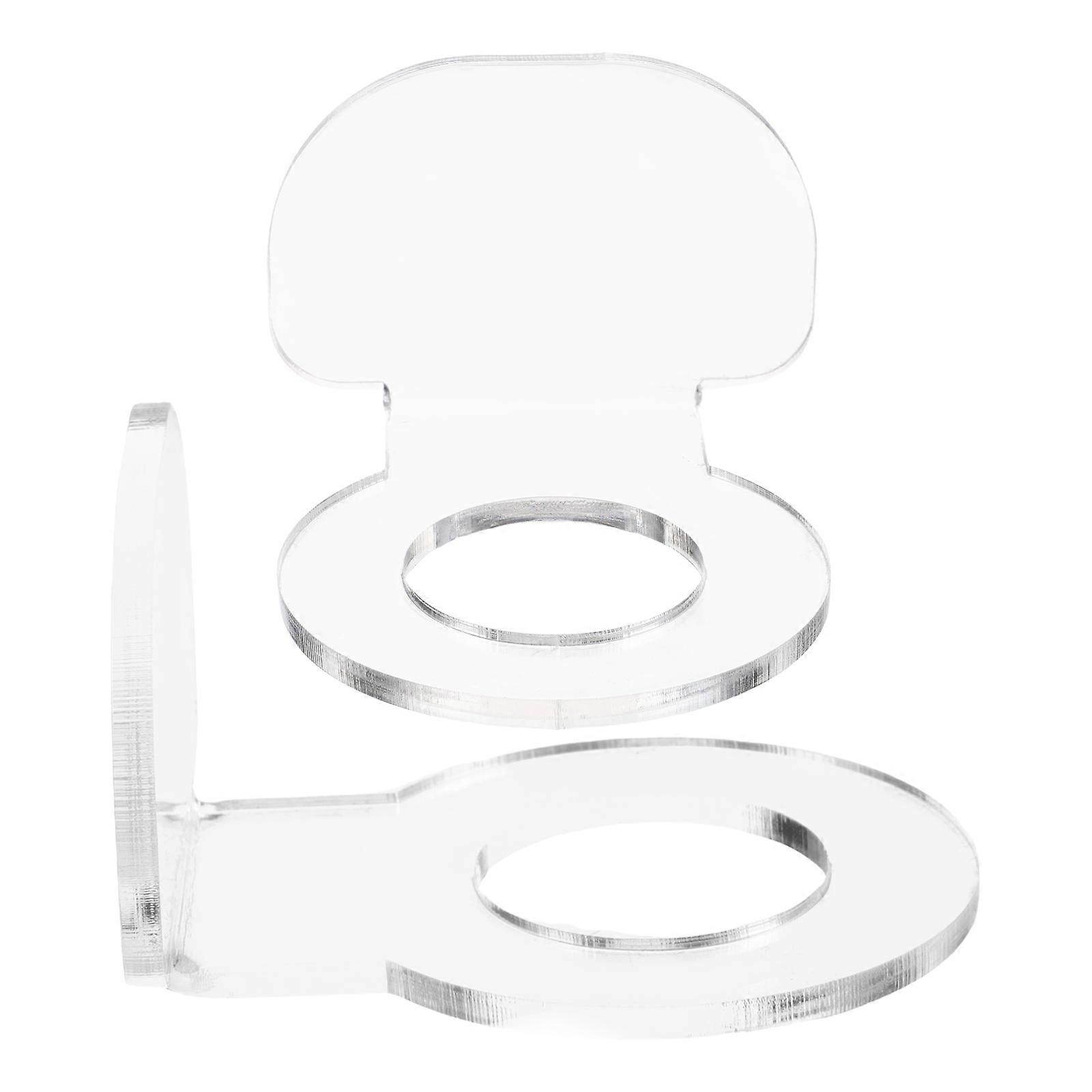 Baseball Holder Display Device for Sports Training 6Pcs Acrylic Stand