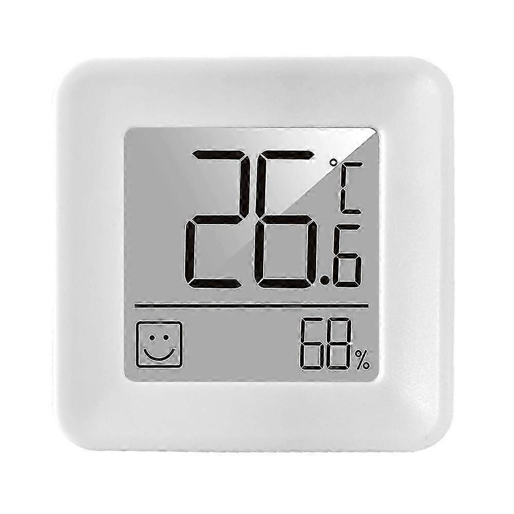 FJ2305 Digital Display Mini Temperature Meter with Smiley Face Indoor Thermometer Hygrometer