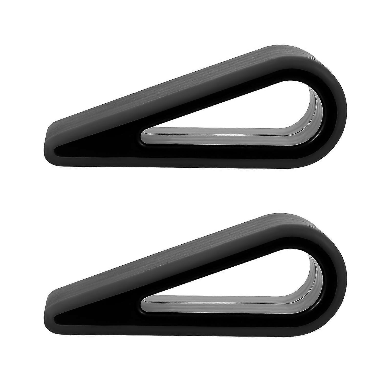Laptop Elevation Stand Portable Notebook Riser for Laptop Use 2Pcs Black