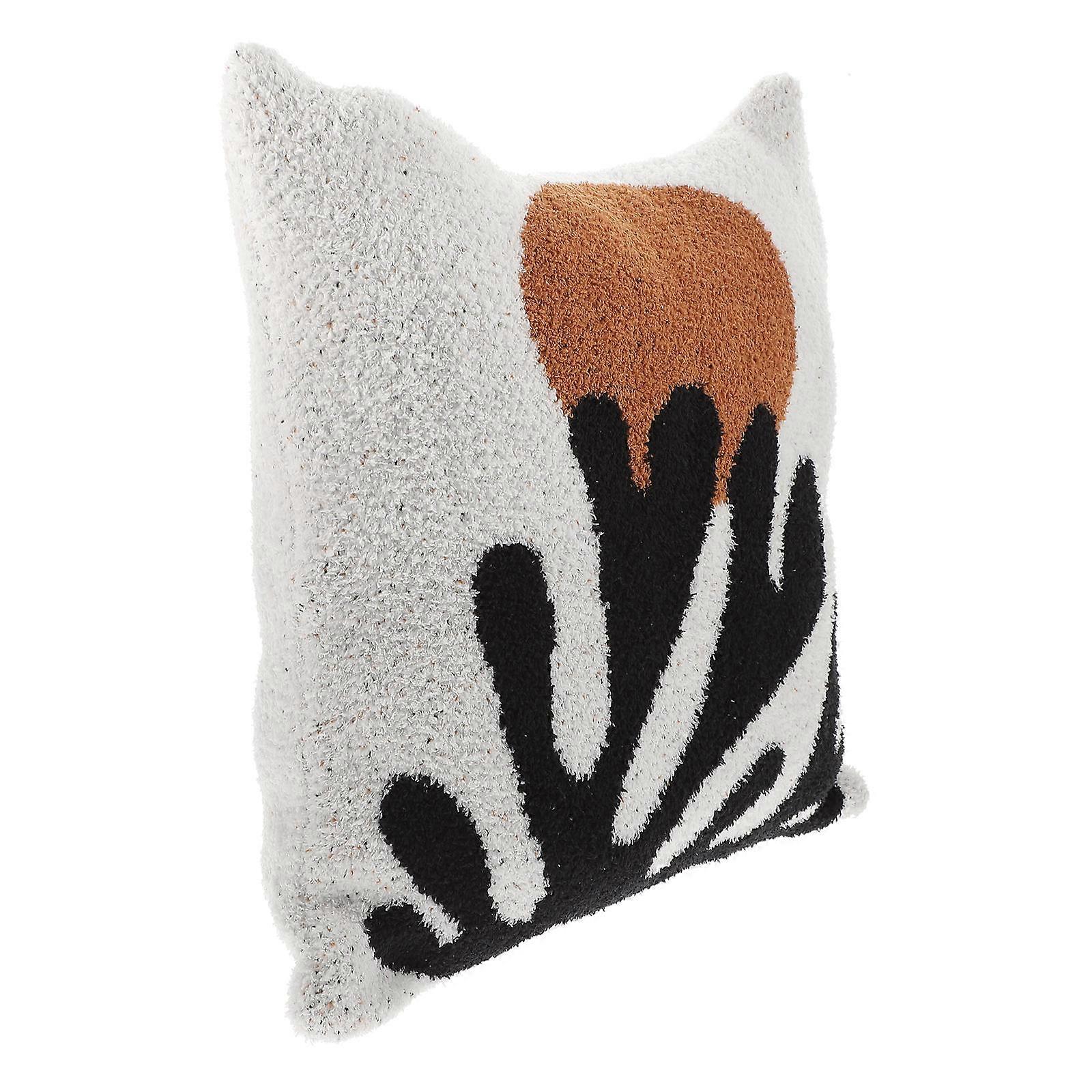 Multi Decorative Pillowcase 5Pcs Protective Square Cushion For Office Couch Coffee Shop And Holiday Decor Use