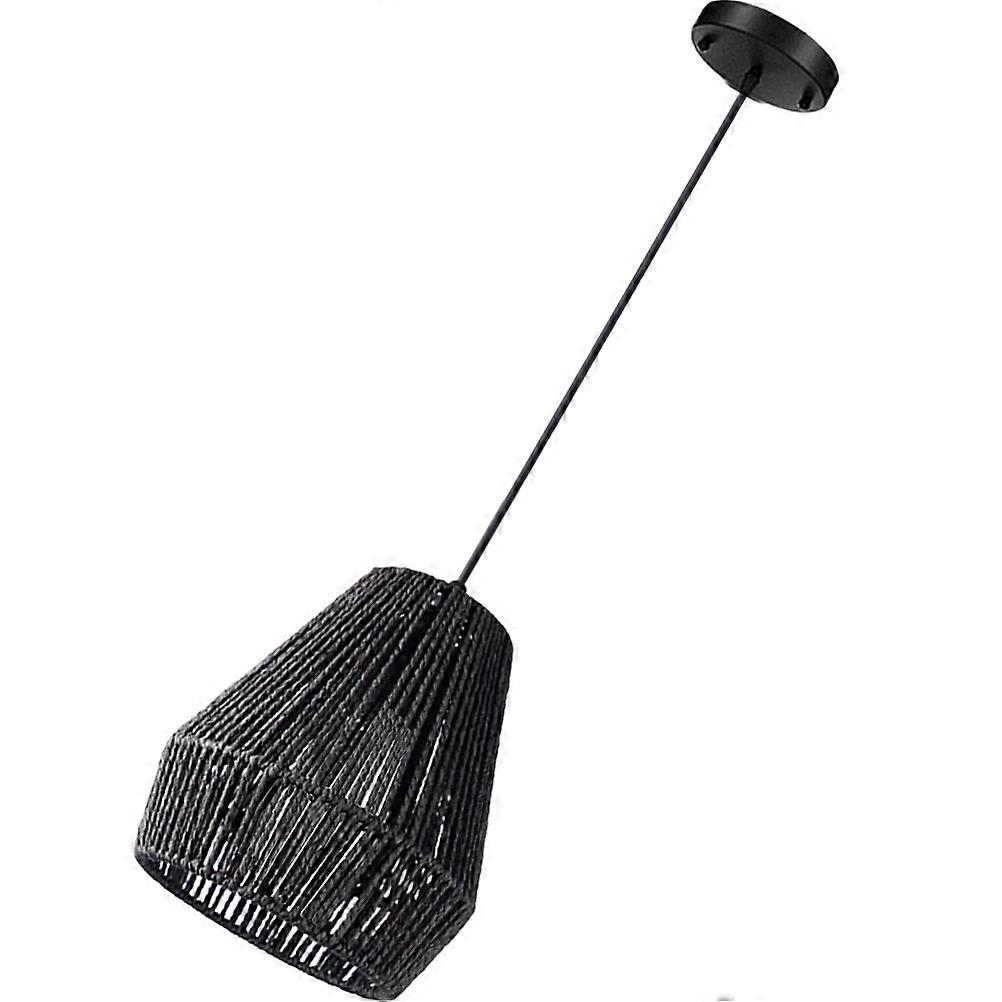 Pendant Light Paper Rope Woven Lampshade for Home Use 2Pcs