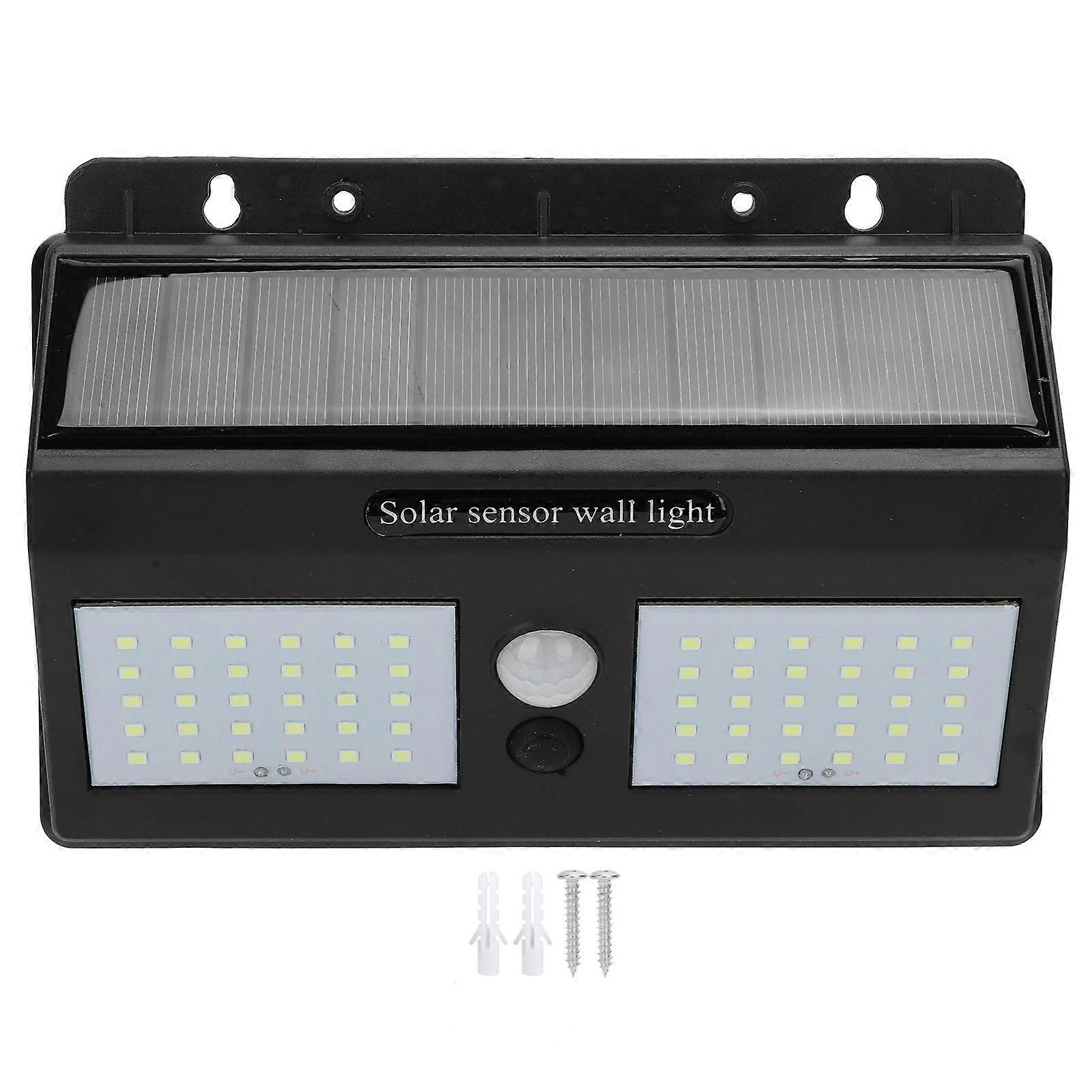 Høj kvalitets LED-sensor solcellevæglampe (60 lys)