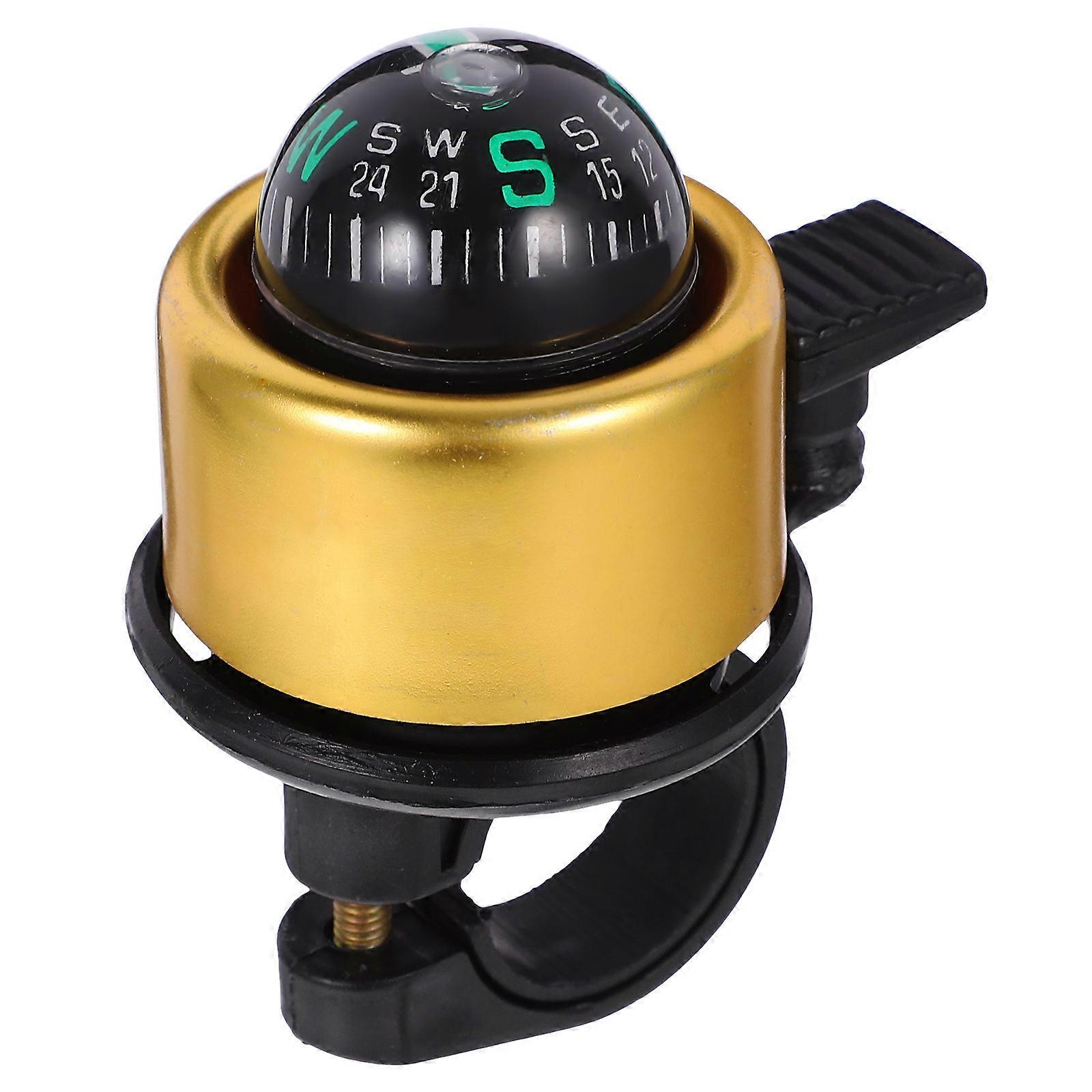 Bike Warning Bells With Compass Function For Bicycle Outdoor Use 2Pcs Durable Accessories