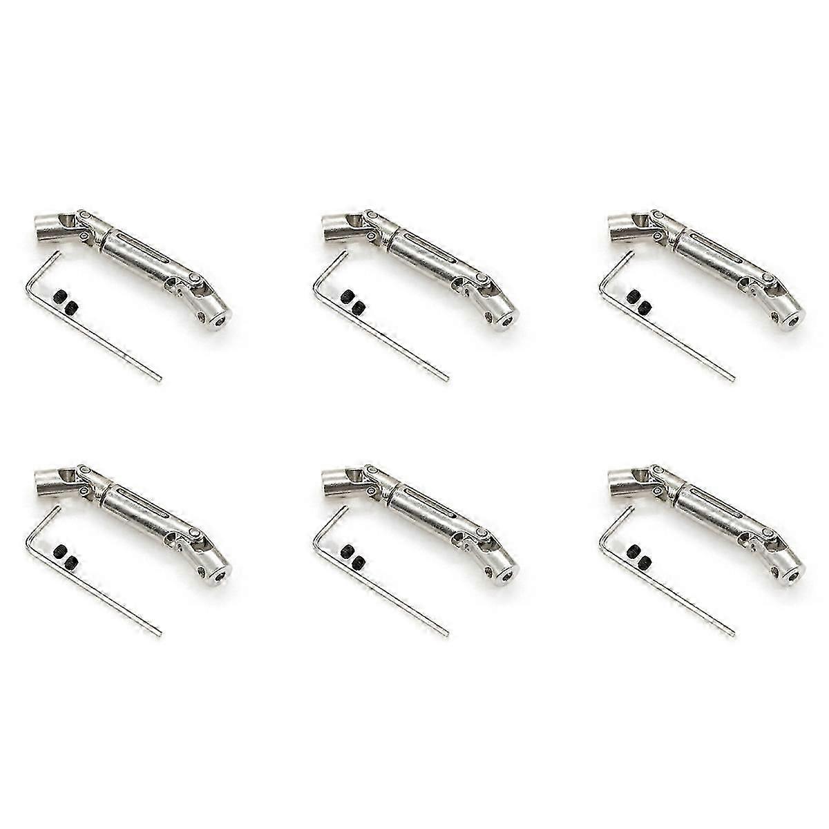 6X Metal CVD Drive Shaft for D12 C24 C34 B14 B24 B16 B36 MN D90 MN99S RC Car Parts Upgrade Accessori