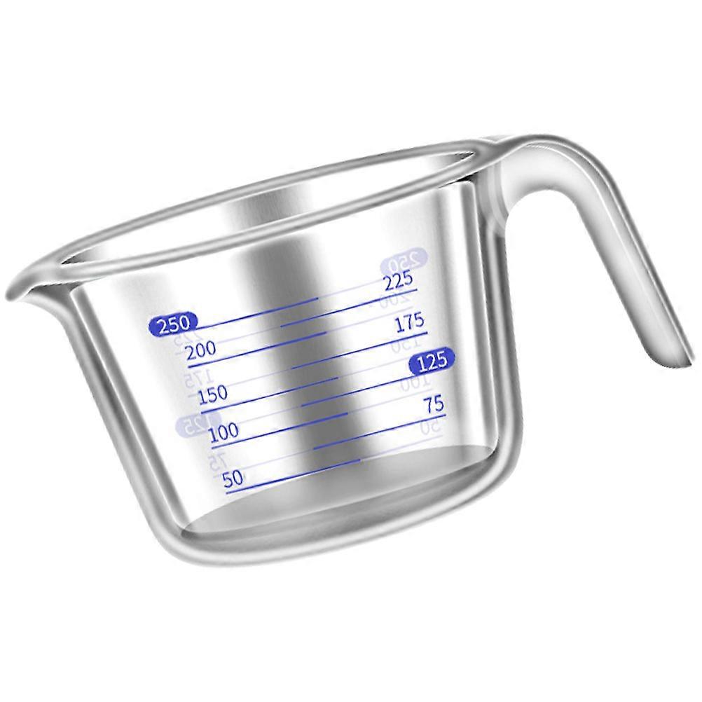 Glass Measuring Cup Kitchen Measuring Cup for Liquid 5Pcs Transparent Set