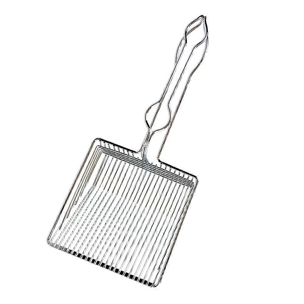 Cat Litter Scoop Silver for Cleaning 3Pcs Pet Set