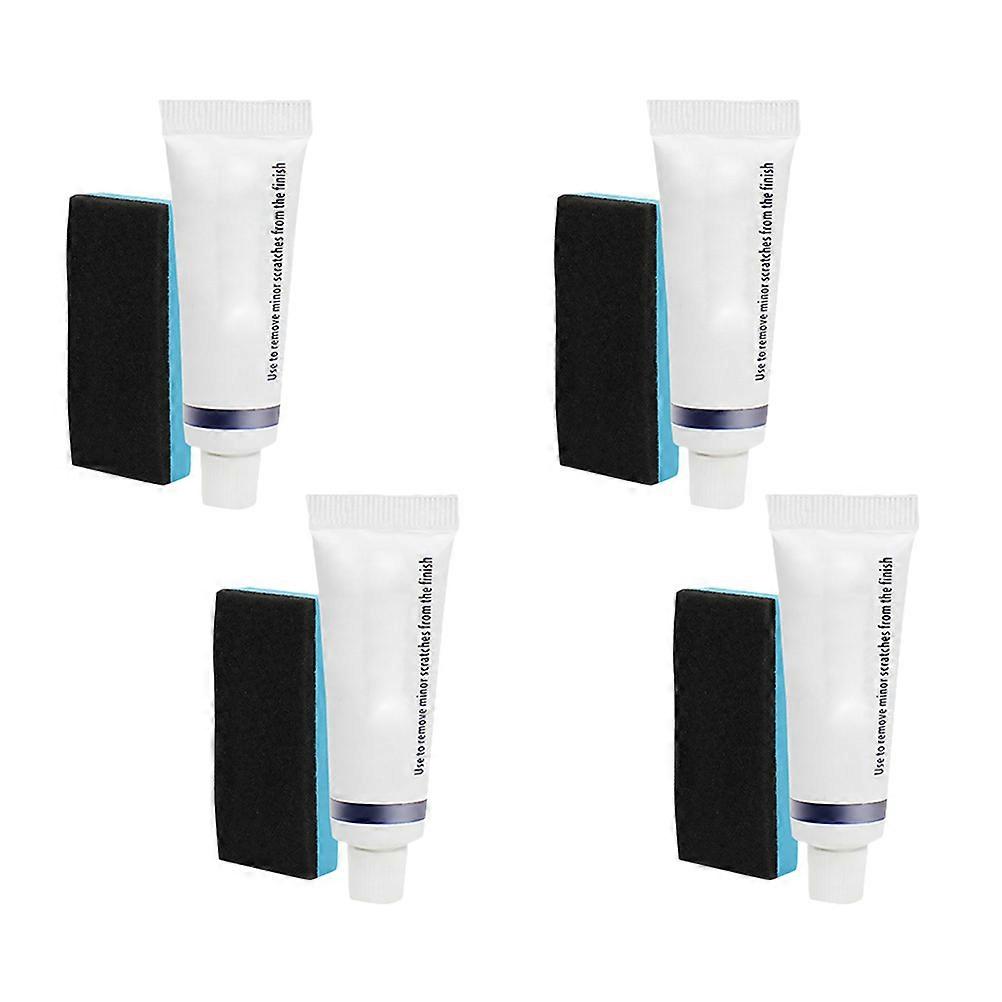 Car Scratch Remover Body Compound Paste for Car Repair 8Pcs Set White