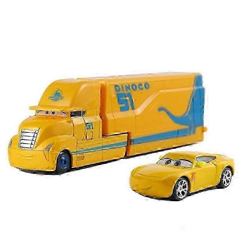 مجموعة ألعاب المصبوب: سيارات 2 لايتنينج ماكوين ، جاكسون ستورم ، تشيك هيكس ، ماك