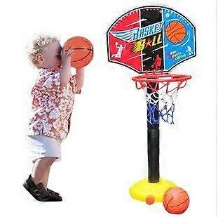 Kids Adjustable Protable Basketball Set Kids Basketball Stand with Net and Ball Outdoor Indoor Adjustable Sport Game Play Set