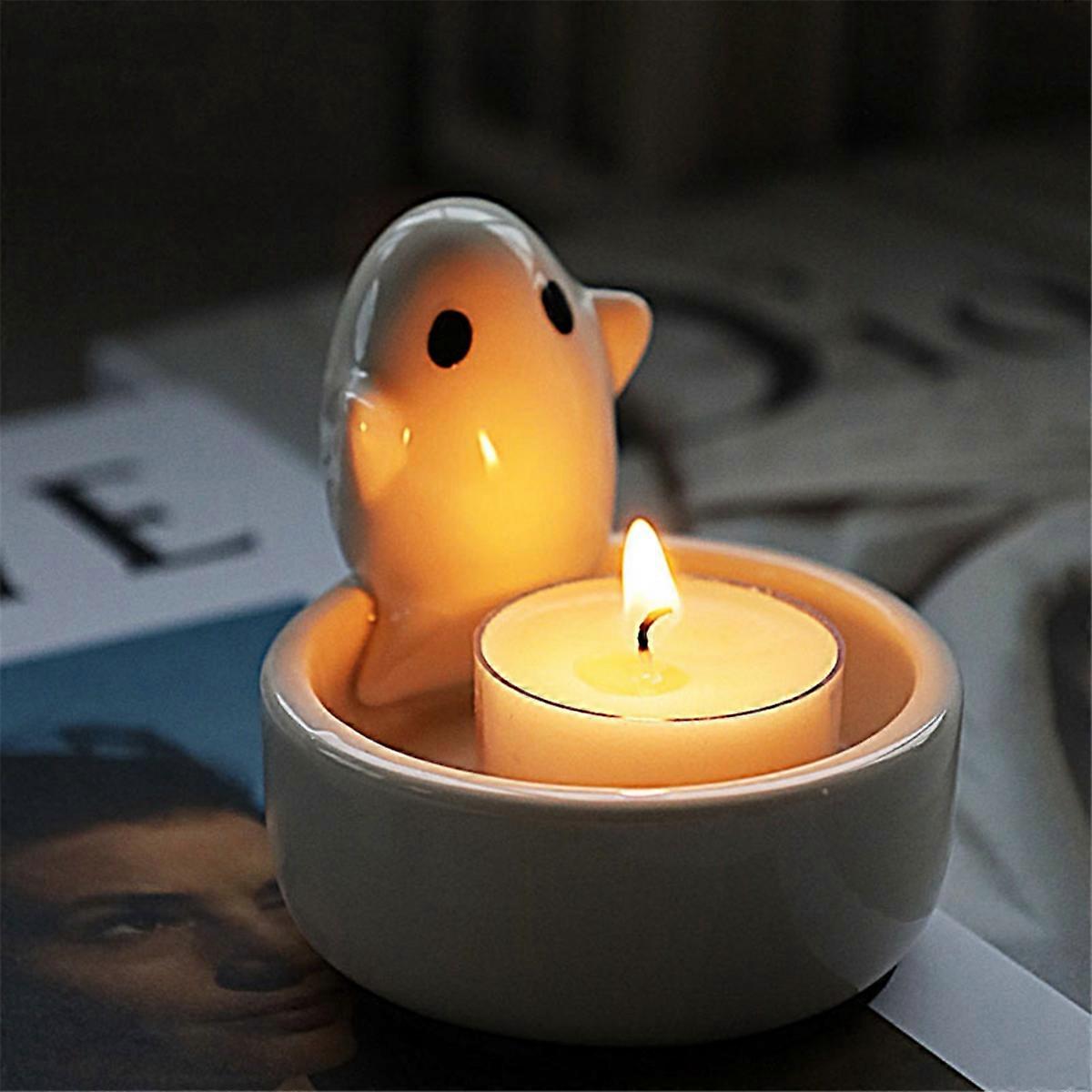 Ghost Shape Candlestick Modern Photography Ring Holder