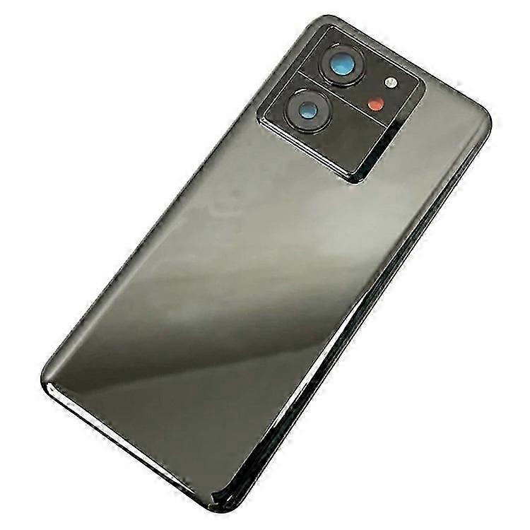 متوافق مع غطاء مبيت البطارية الخلفي Xiaomi 13T / 13T Pro مع قطع غيار غطاء عدسة حلقة الكاميرا (بدون شعار)