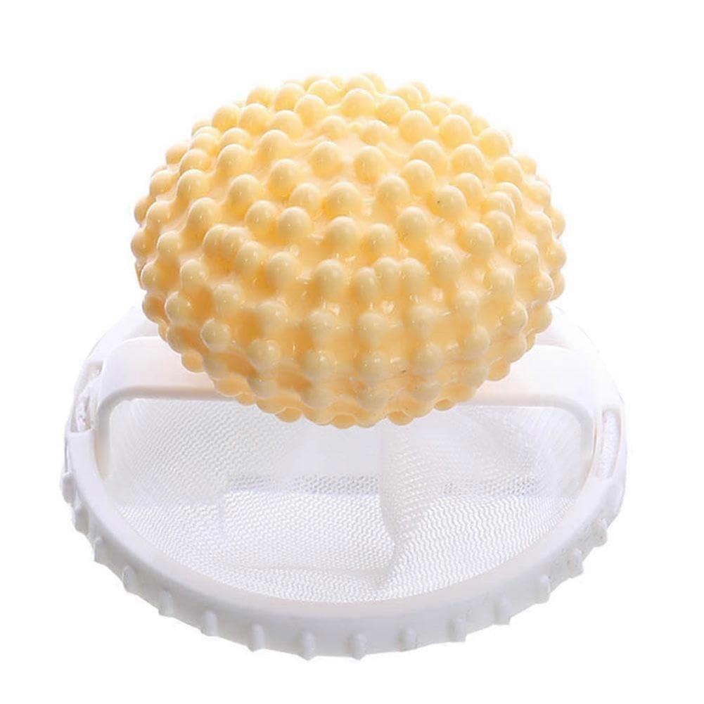 Reusable Washing Machine Filter G3Q1 Yellow Pet Hair Lint Mesh Filter Floating Catcher For Laundry