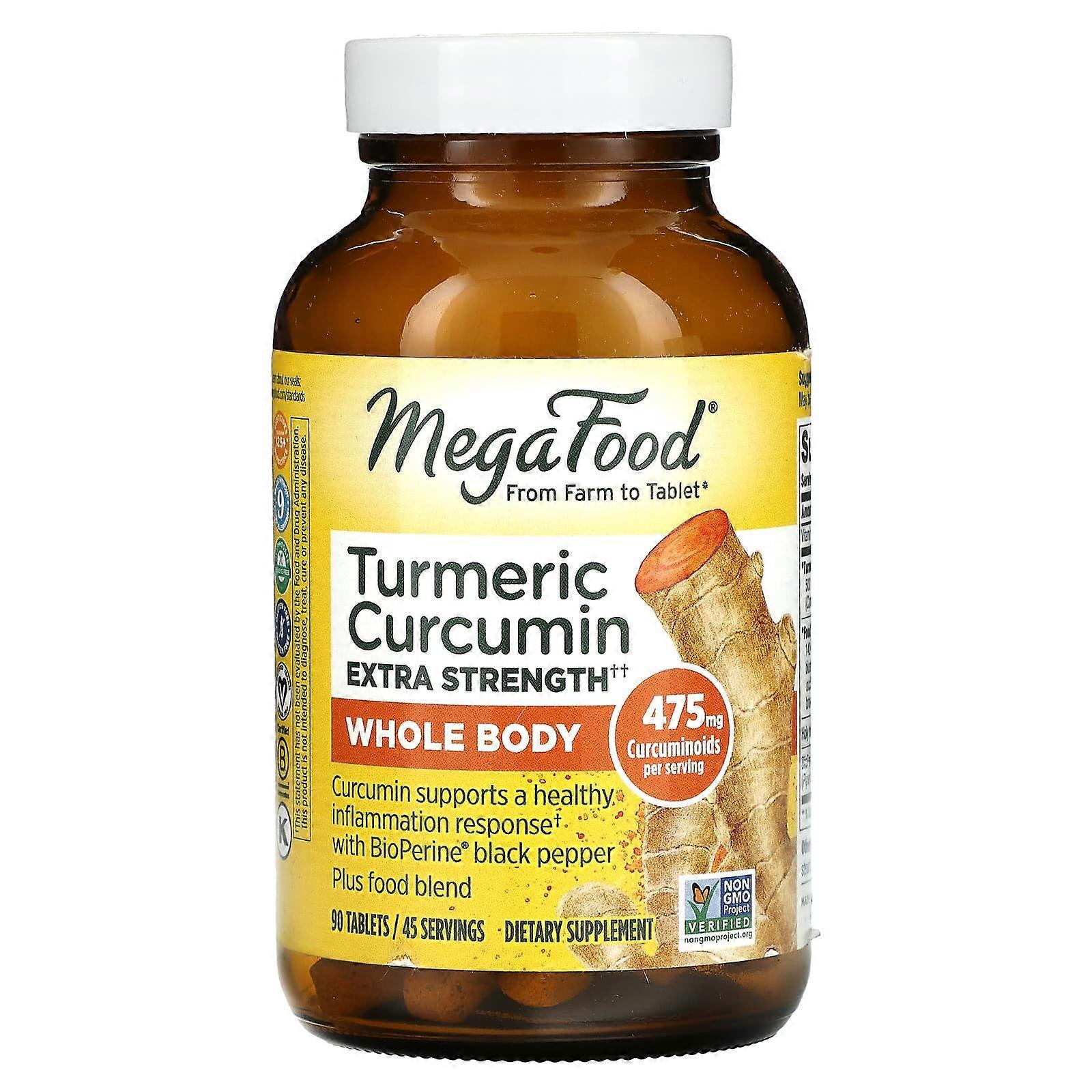 Turmeric Curcumin Extra Strength, 90 Tablets