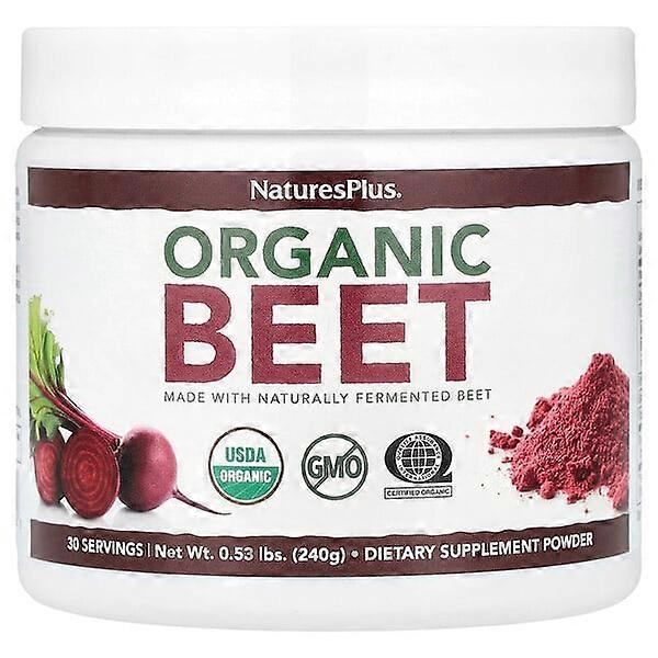 NaturesPlus, Organic Beet, 0.53 lbs (240 g)