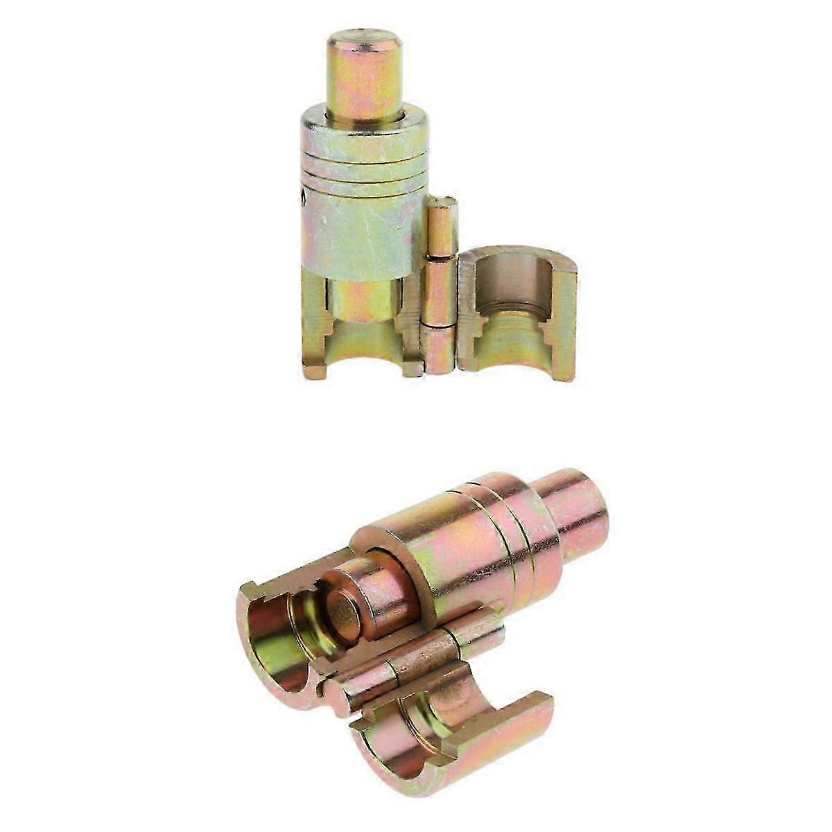 25-26 2 Pieces Corrugated Pipe Interface Maker Bellows Flat Mouth Tool