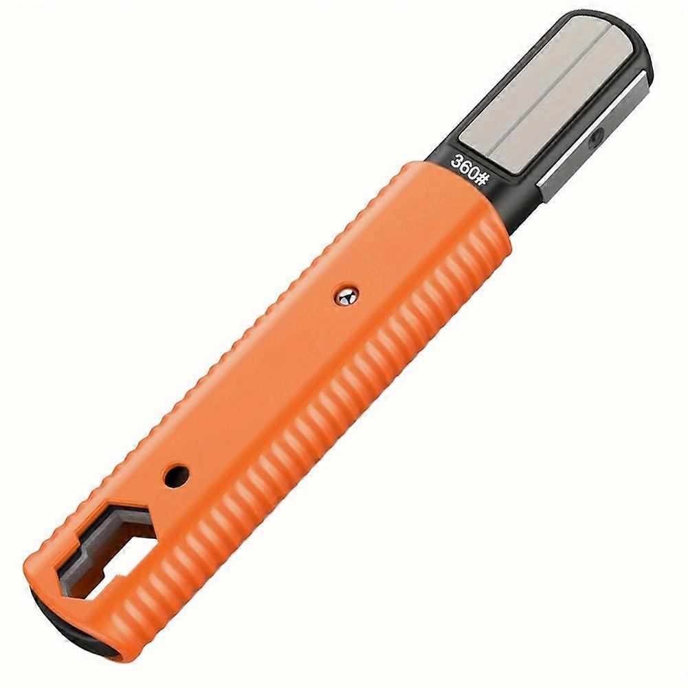 Multi-Functional Knife Sharpener Garden Scissors Grinding Stone Portable Mini Wrench Outdoor Knife Sharpener