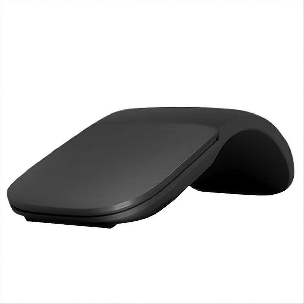 Bluetooth 4.0 Touch Mouse - Soft Folding Mice Silent Office Black