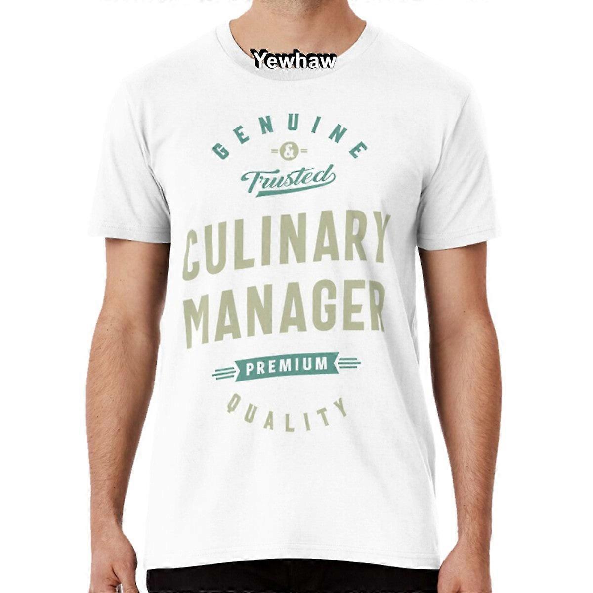 Culinary Manager T-shirt Jobs Work Occupations Profession