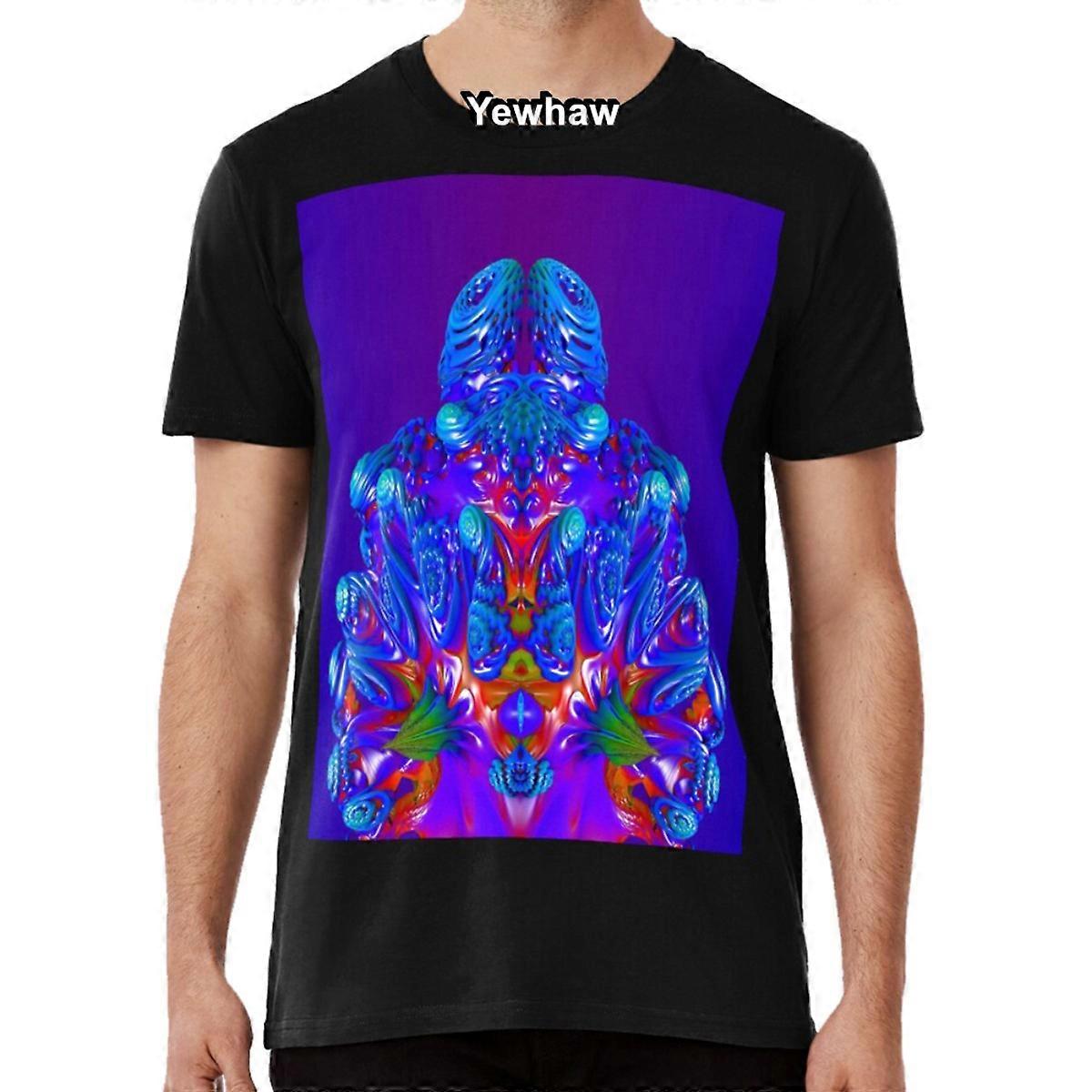 Abstract Robot T-shirt Patterns Floral Aesthetic Geometric