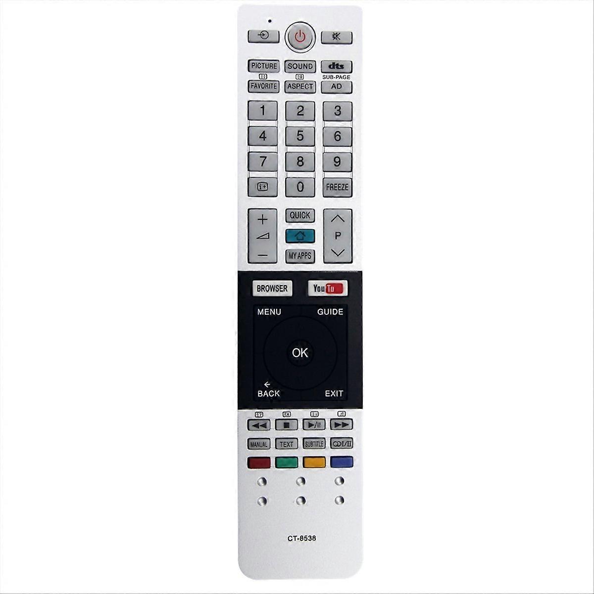 Replace CT-8538 CT 8538 Remote Control for Toshiba CT8538