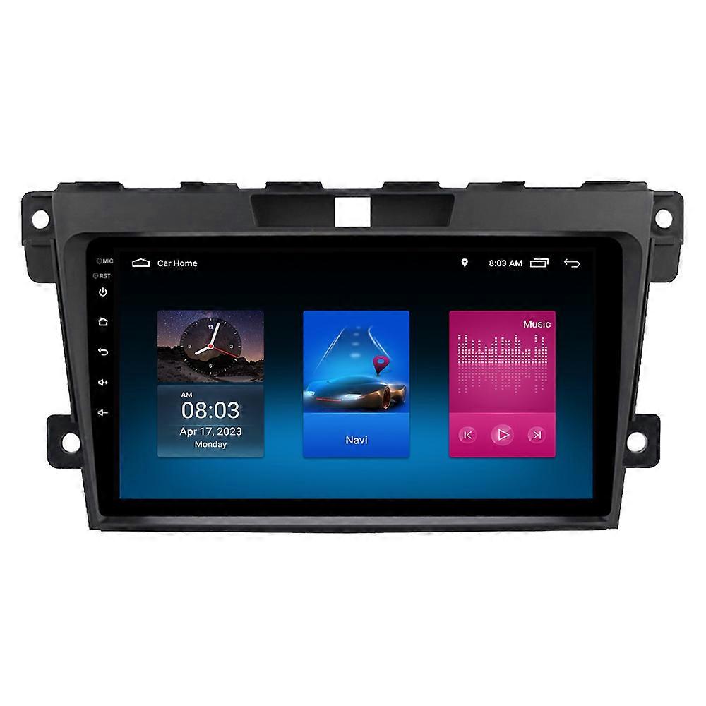 RoverOne Car Stereo Radio Bluetooth CarPlay Android Auto GPS Sat Nav Touch Screen for Mazda CX7 CX-7 CX 7 ER 2008 - 2015