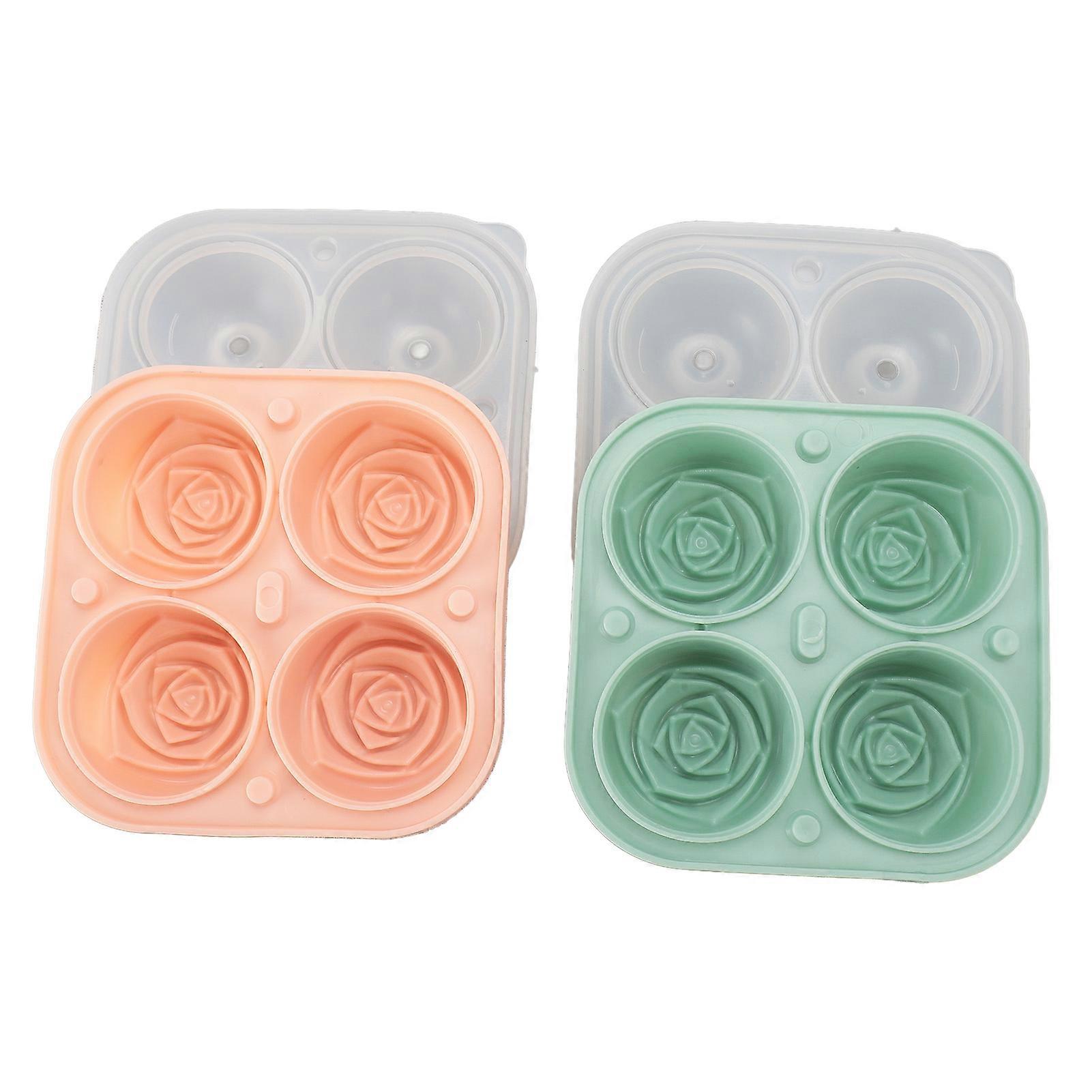Ice Cube Tray Easy Release TPR Exquisite Multipurpose Ice Cube Maker Mould for Home Bar 