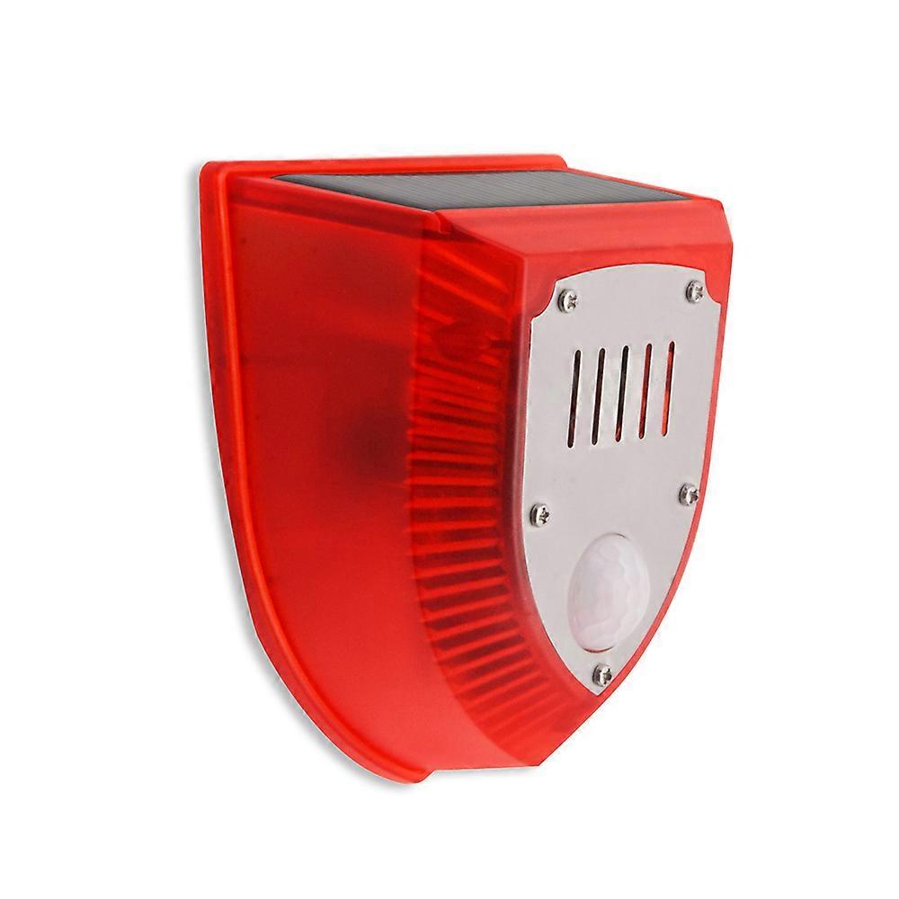Animal Repellent Drive Animal Presence Infrared Induction Detector Fixed Time Alarm Light Solar Alarm Solar/DC Charging