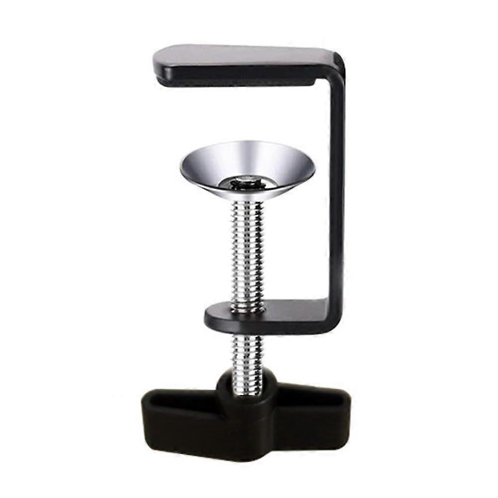 Stainless Steel C Shape Clamp Clip for Tables, Table Edge Clamp, Microphone Stand Compatible