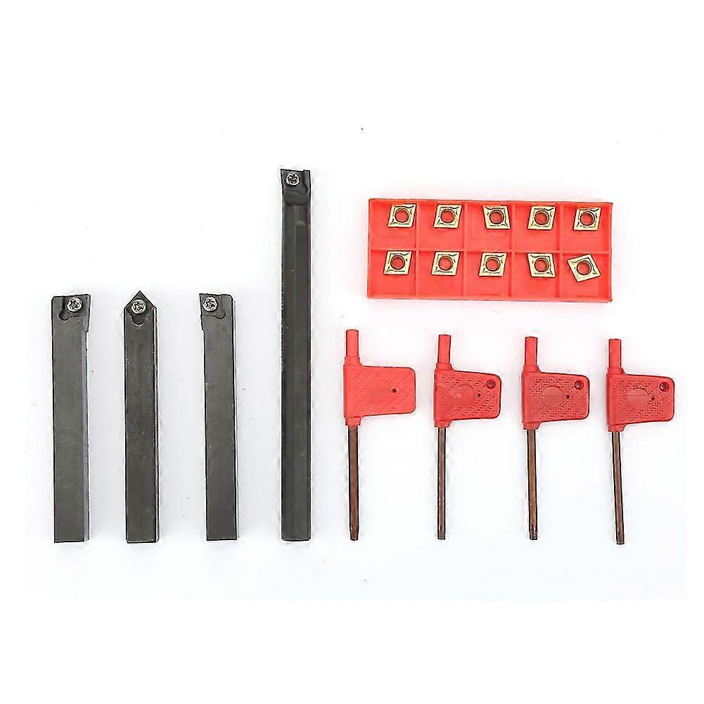 S12m sCLCR09 SCLCR1212H09 SCLCL1212H09 SCMCN1212H09 Lathe Turning Tool Holder 10Pcs Inserts