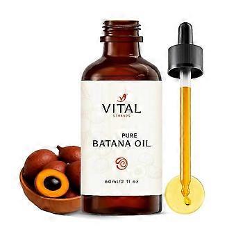 1-3x Vital Strands Óleo de Batana Orgânico para Crescimento Capilar para Todos os Tipos de Cabelo 60ml