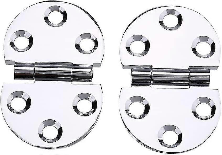 2 X Mini Copper Folding Hinges 180 Degree Rotating Folding Table Top Sewing