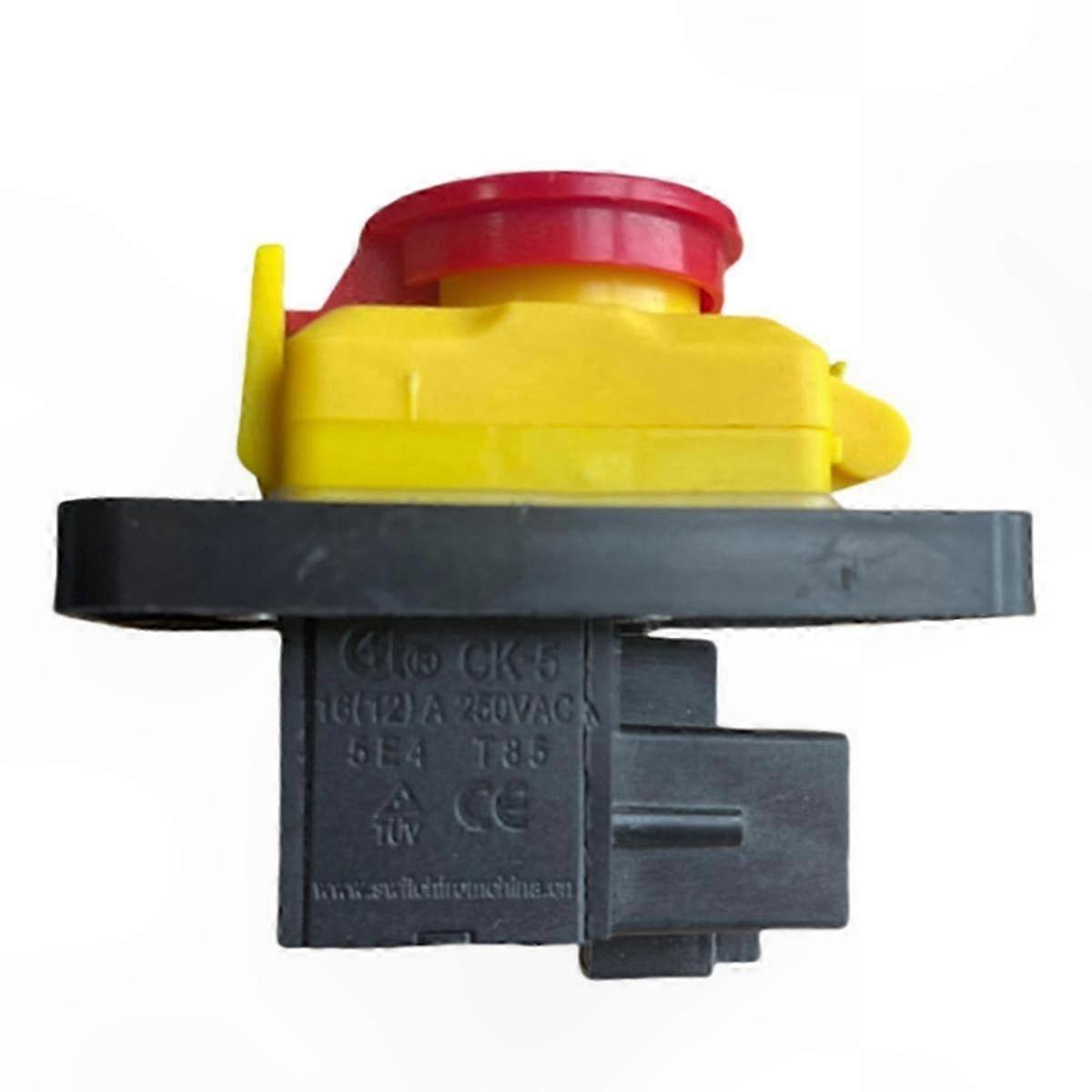 CK5 AC250V 4-Pin Start Stop No Volt Release Push Button Switch 2025