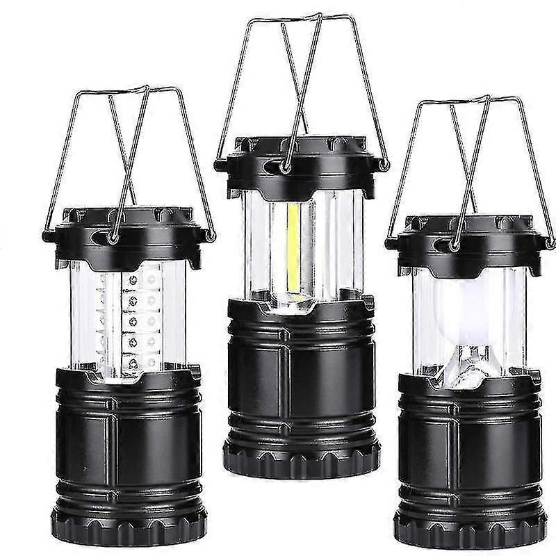 Led Portable Camping Lantern Night Light Tent Light Battery Powered