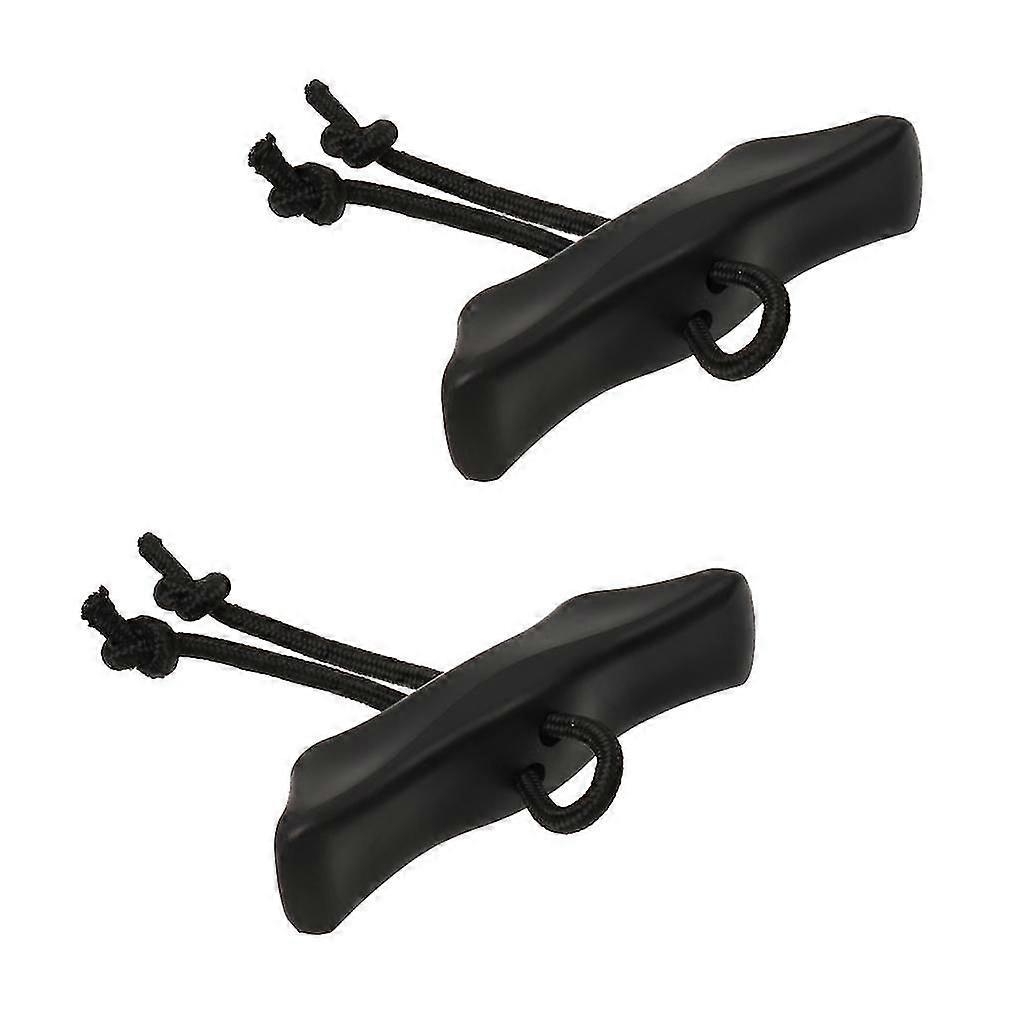 Kayak Toggle Handles 2 Pack Carry Loop Handles Canoe Universal, Kayak, Black
